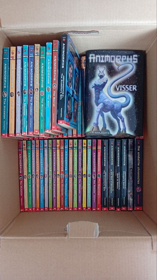 【引き取り限定】 Animorphs 全巻セット K.A. Applegate