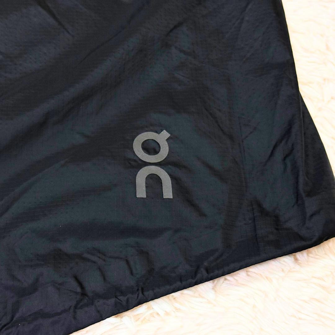 ⭐新品　On Weather Jacket ウェザージャケット M　黒　防風通気