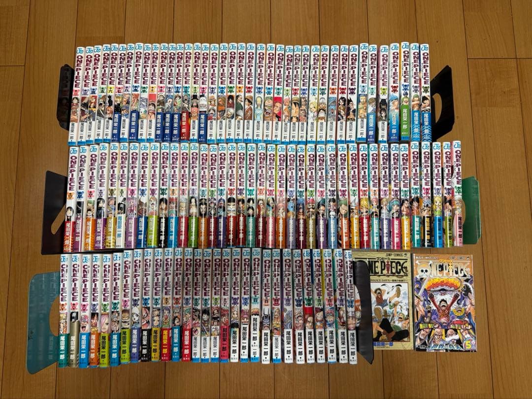 ワンピース 58巻欠品　1〜110巻　109冊セット