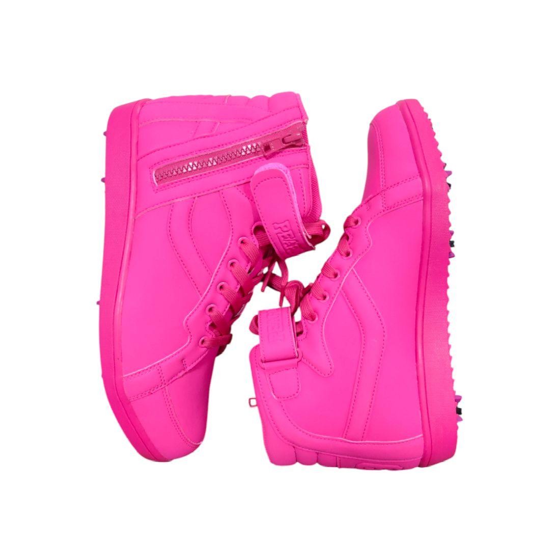 ご*/様 パーリーゲイツ ハイカット ゴルフシューズ レディース ゴルフウェア