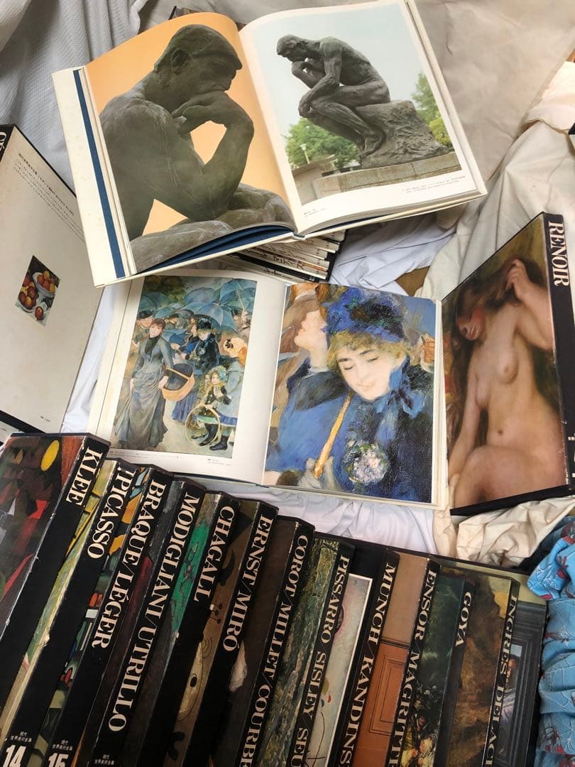 アート　美術本全集　26冊　コレクター　ピカソ　ゴッホ　ルノワール　棟方志功 等