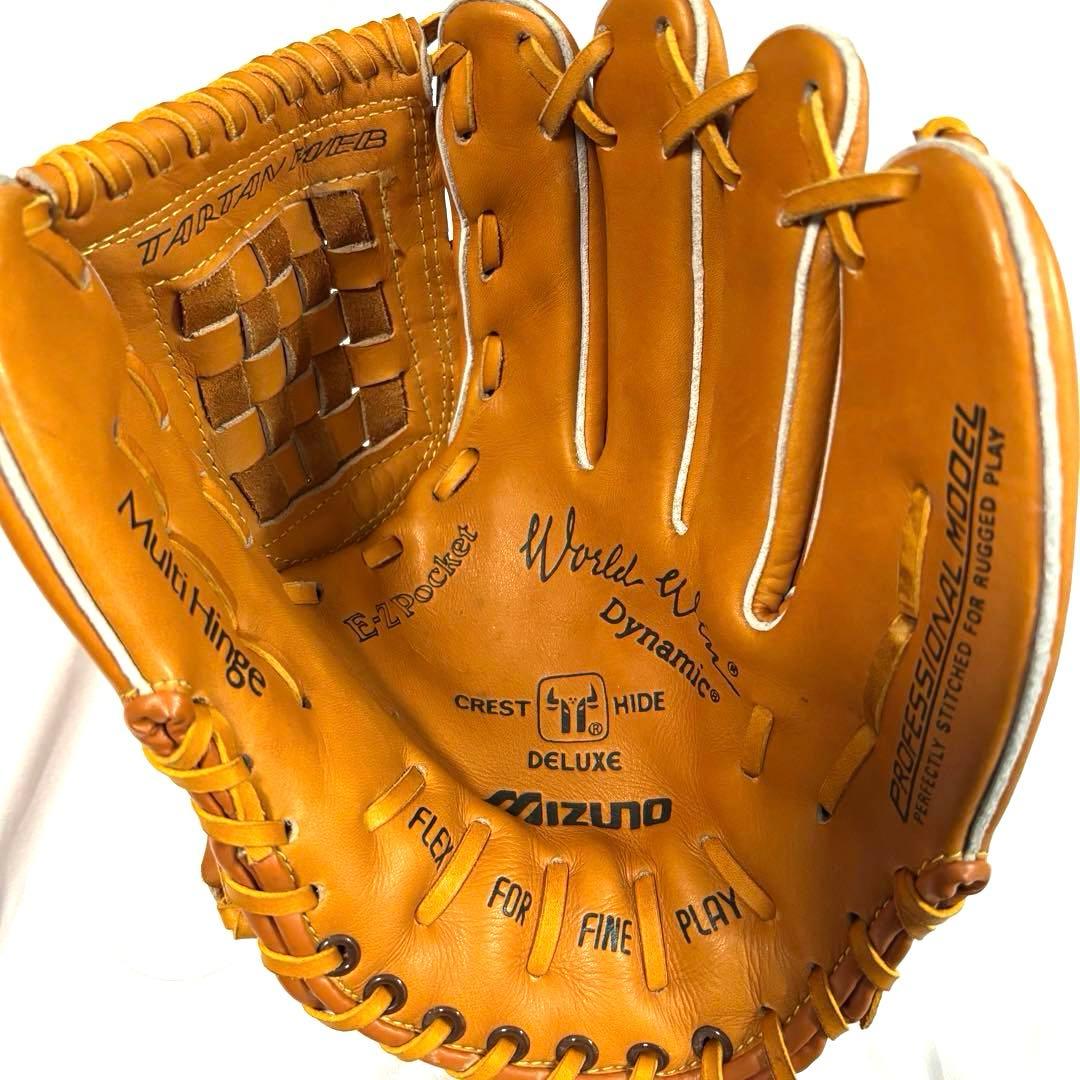 希少 旧タグ Mizuno World Win ミズノ グローブ