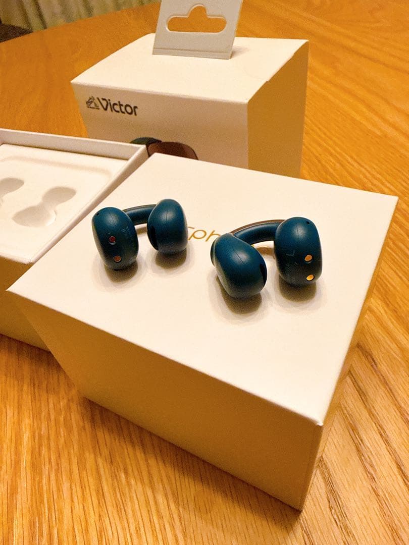 チ*ン様 Victor nearphones HA-NP1T-A [ティールブル