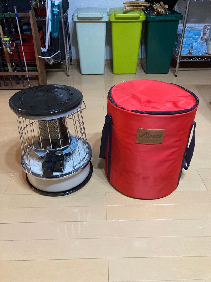 アルパカ 灯油ストーブ 収納バッグ付き 2018年モデル DIY塗装