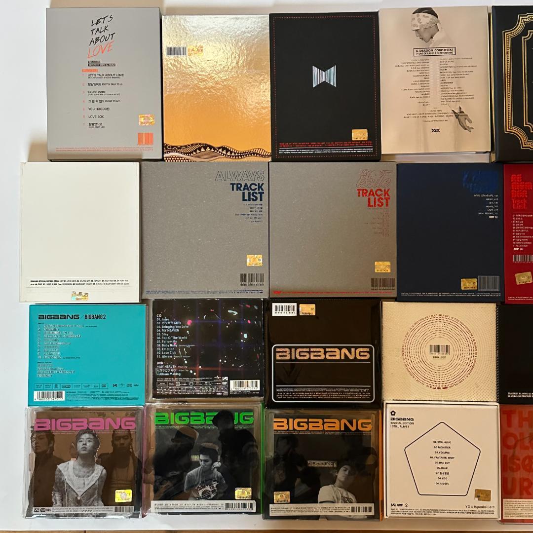 BIGBANG G-DRAGON 韓国版・日本版 CD29枚まとめ売り レア盤