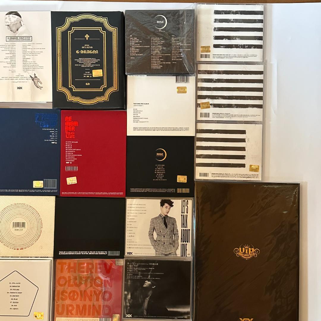 BIGBANG G-DRAGON 韓国版・日本版 CD29枚まとめ売り レア盤