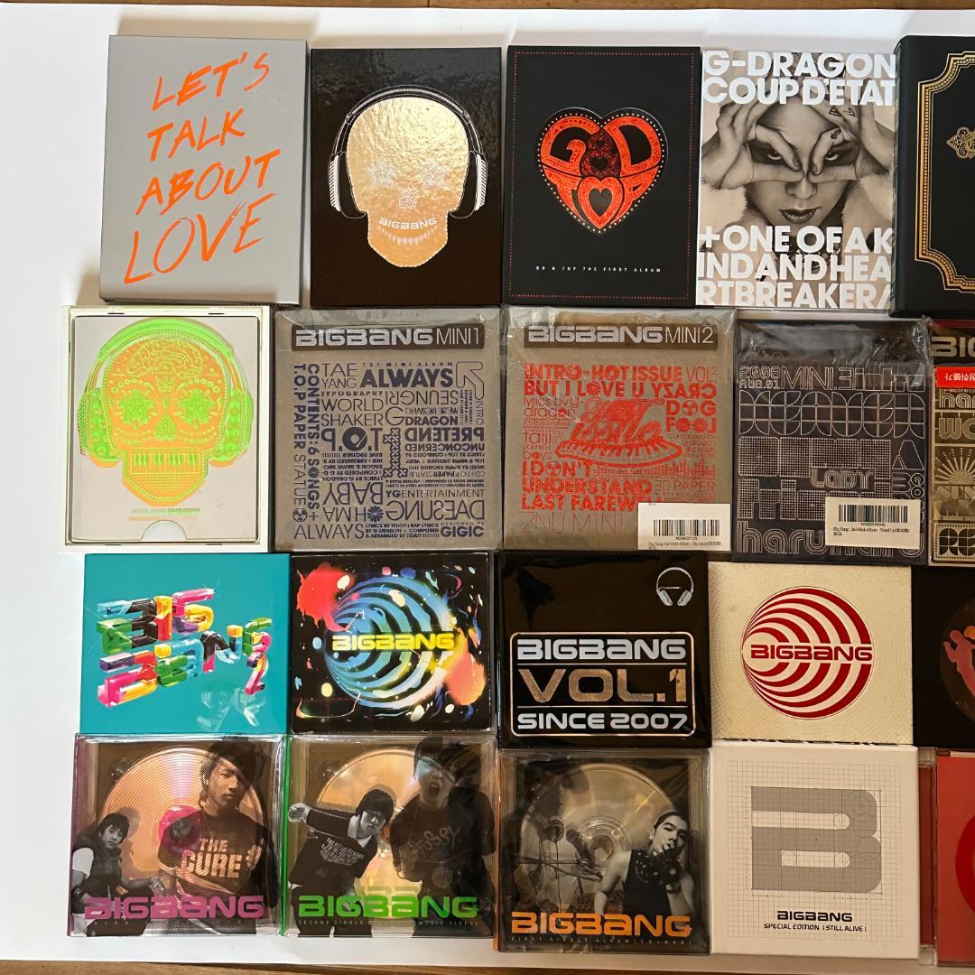 BIGBANG G-DRAGON 韓国版・日本版 CD29枚まとめ売り レア盤