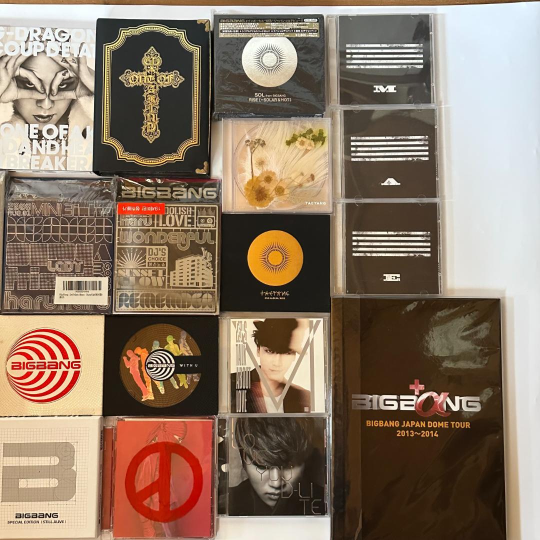 BIGBANG G-DRAGON 韓国版・日本版 CD29枚まとめ売り レア盤