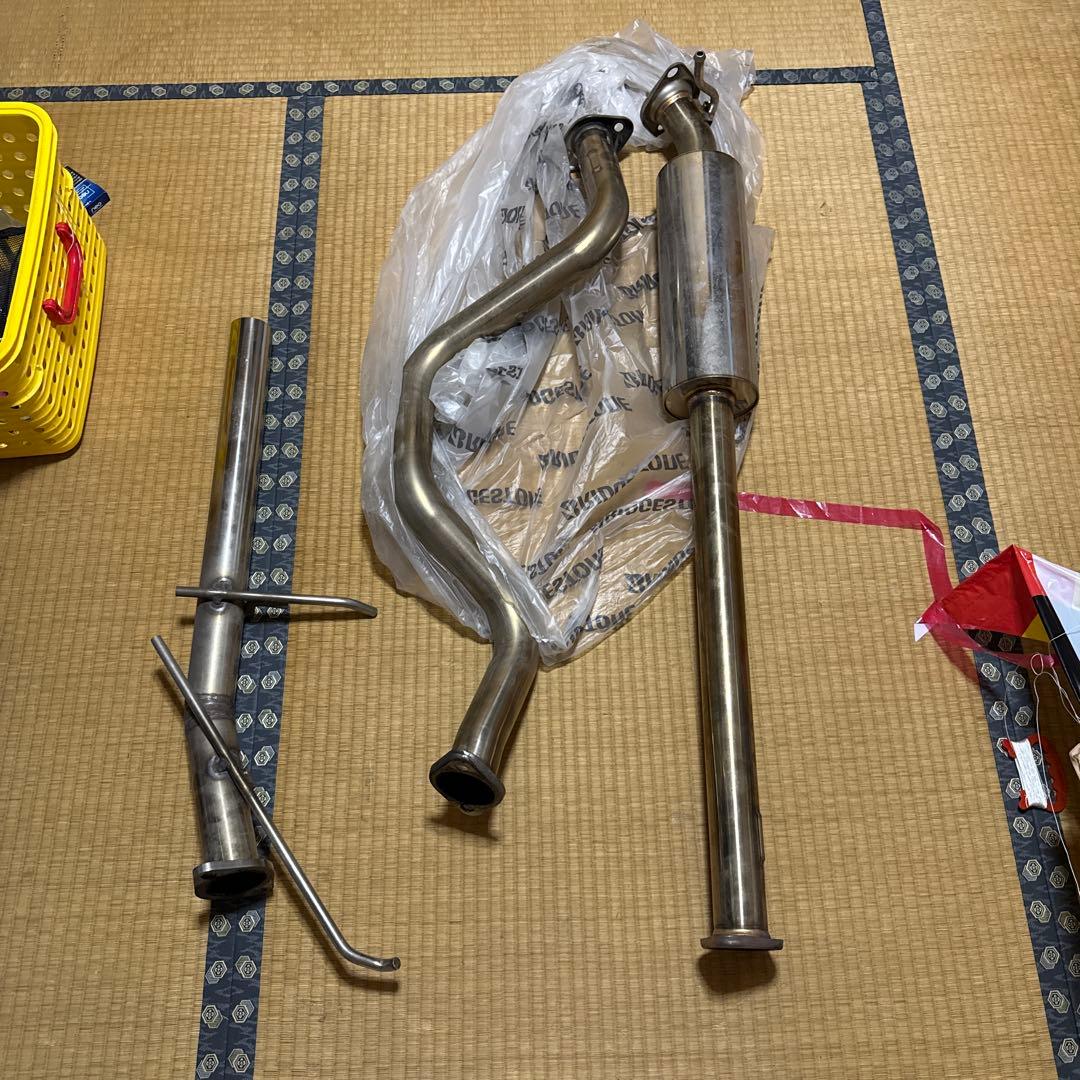 ZC32S RRP中間マフラー リアストレート ワンオフ