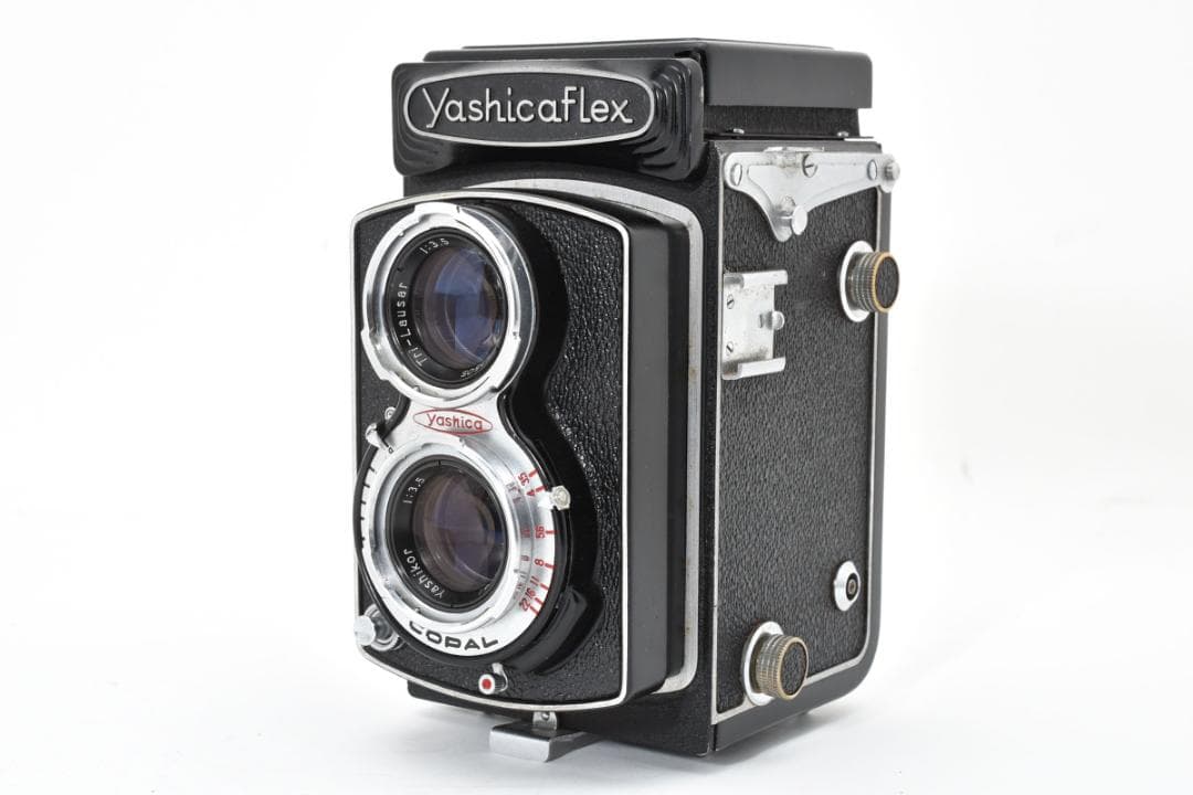 ★大特価★ヤシカ flex 80mm f3.5 C型 元箱付き 専用革ケース付き