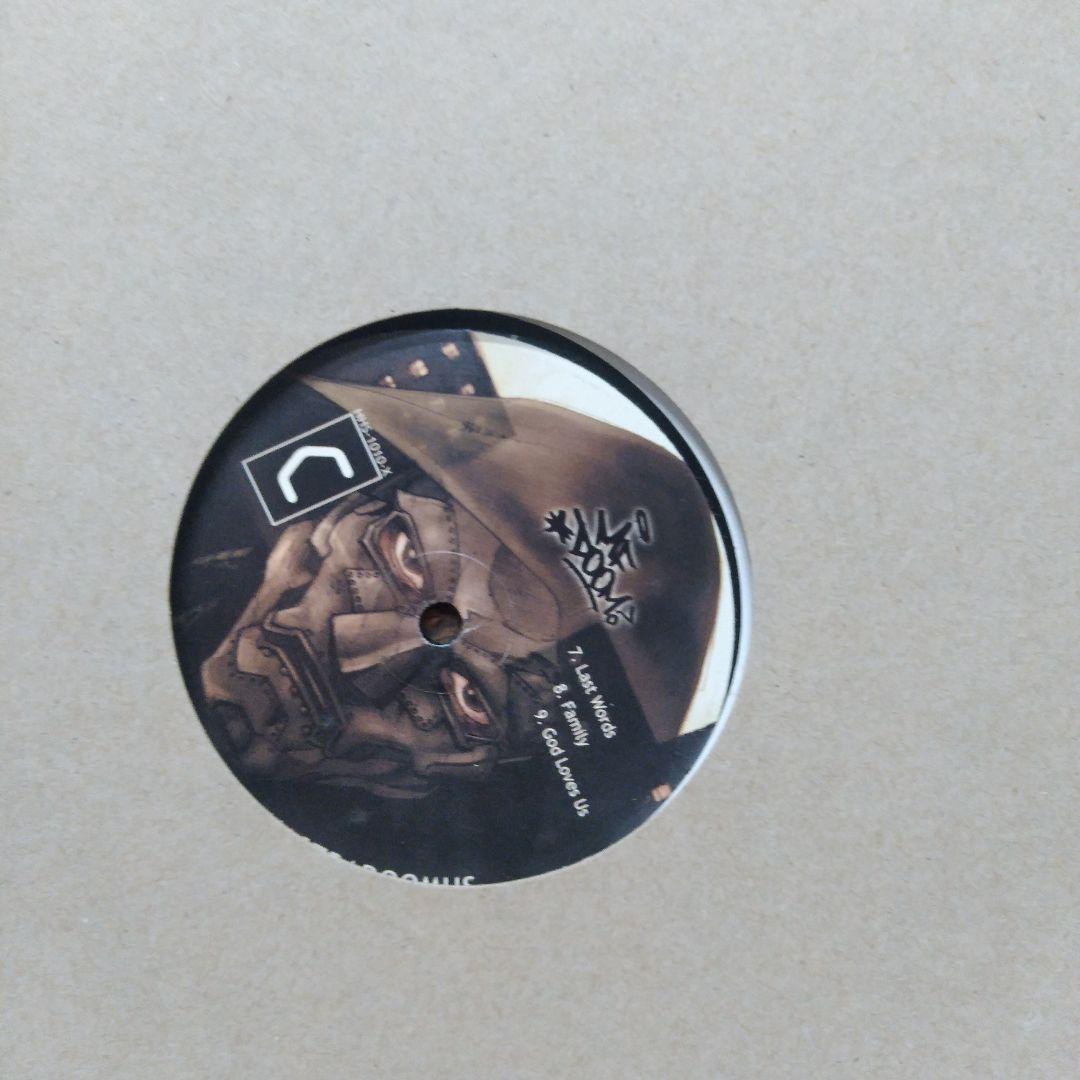 Nas Nastradoomus mf doom 2枚組レコード