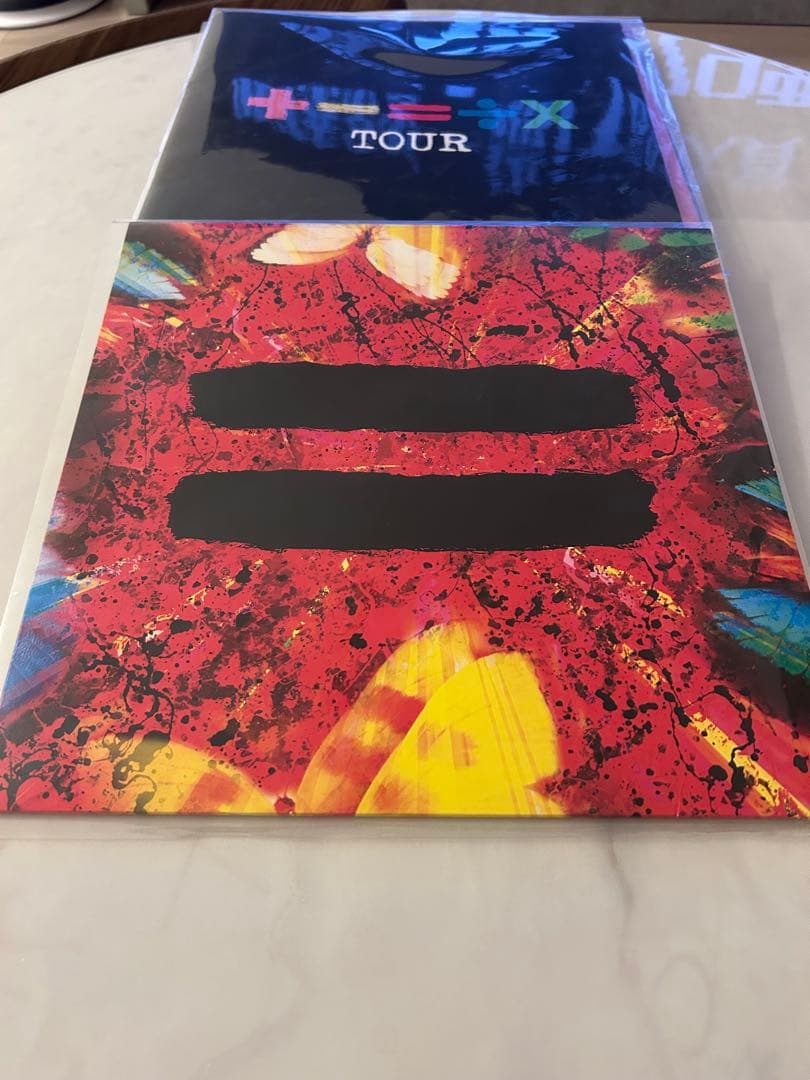 【げんき】エドシーランレコードセット3枚＋tourプログラム