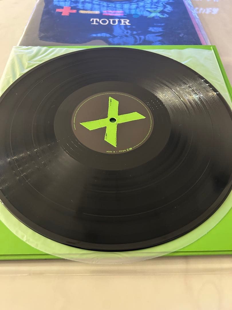 【げんき】エドシーランレコードセット3枚＋tourプログラム