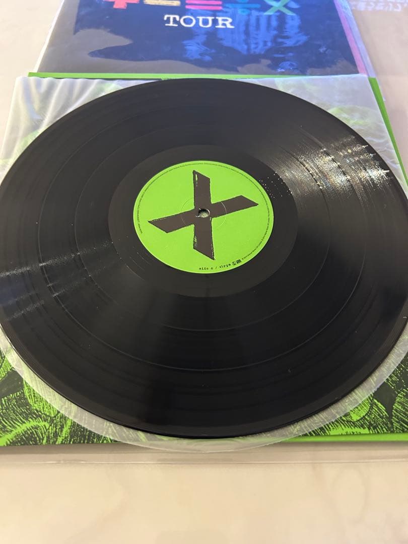 【げんき】エドシーランレコードセット3枚＋tourプログラム