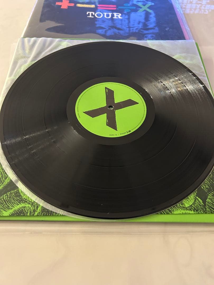 【げんき】エドシーランレコードセット3枚＋tourプログラム