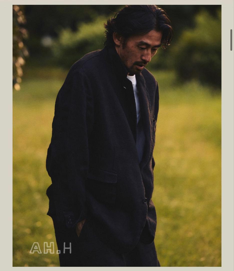 T*y様 CAHLUMN Linen Tailored Jacket ネイビー