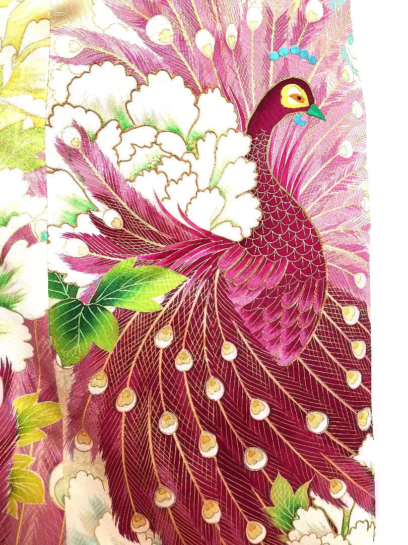 着物リメイクワンピース3606