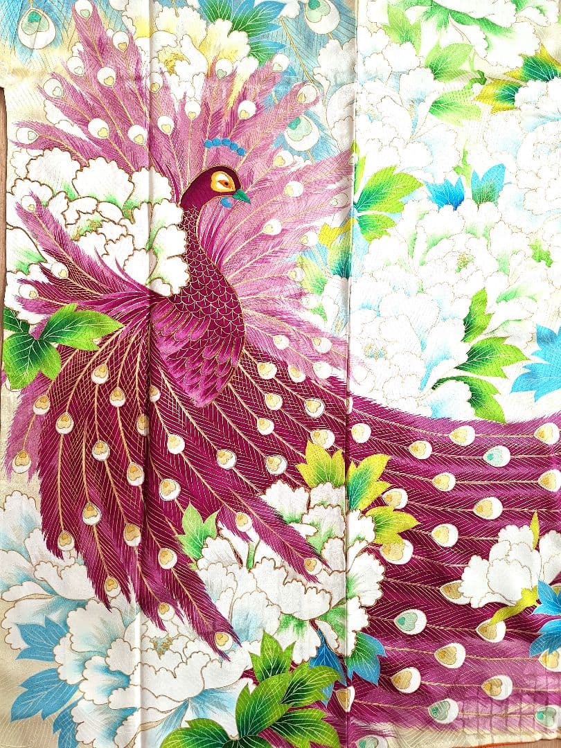 着物リメイクワンピース3606