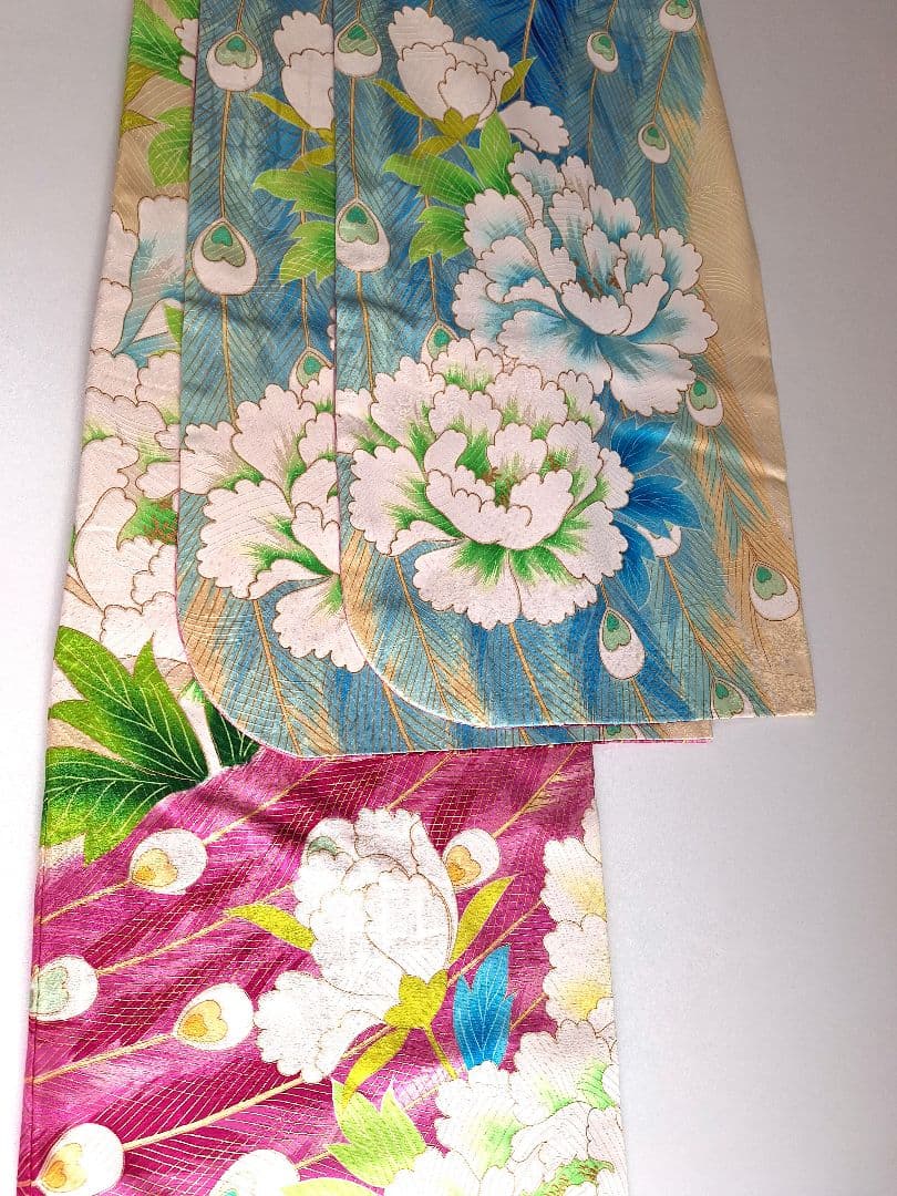 着物リメイクワンピース3606