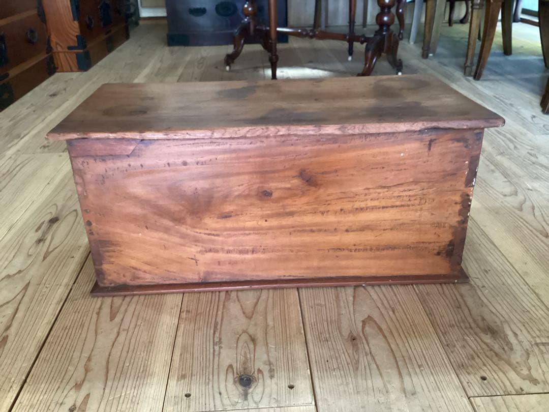 ビィンテージ　木箱　小物入れ　収納家具