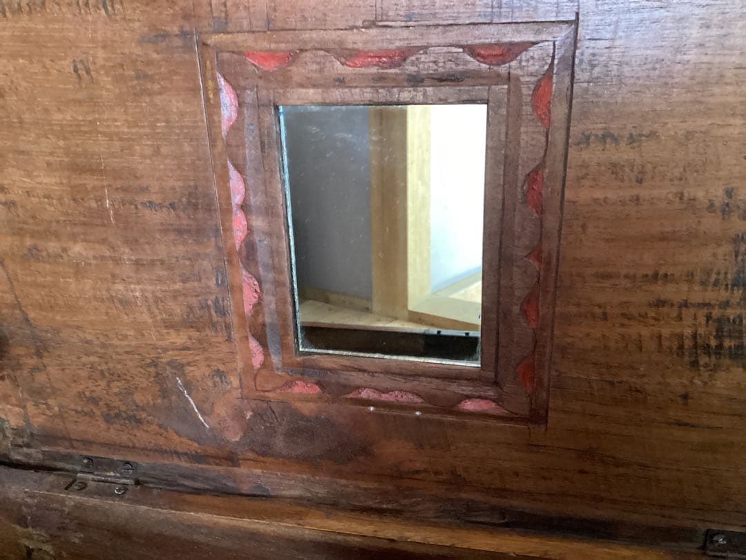 ビィンテージ　木箱　小物入れ　収納家具