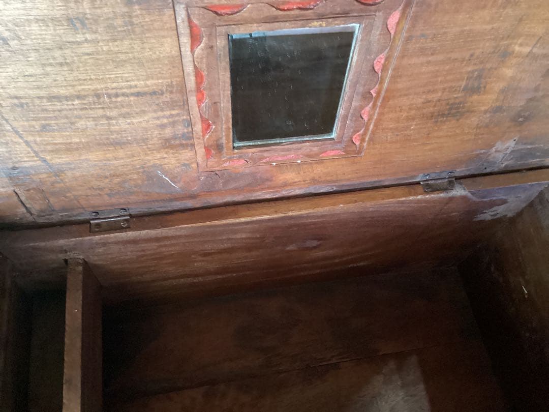 ビィンテージ　木箱　小物入れ　収納家具