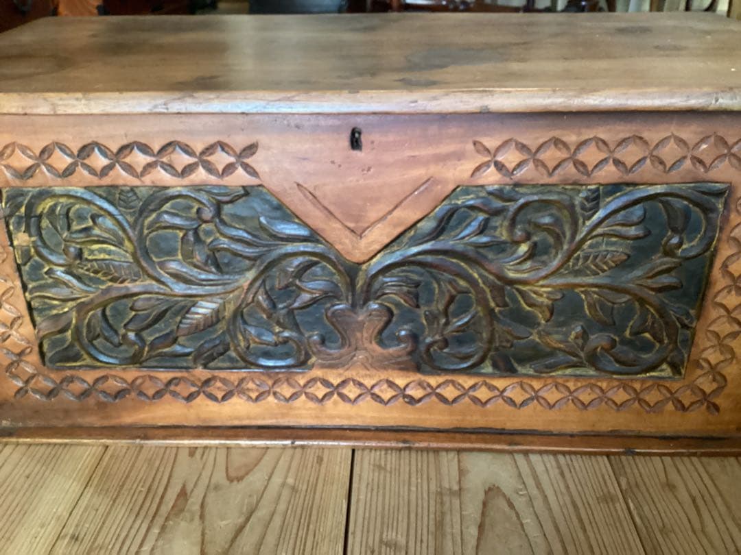 ビィンテージ　木箱　小物入れ　収納家具