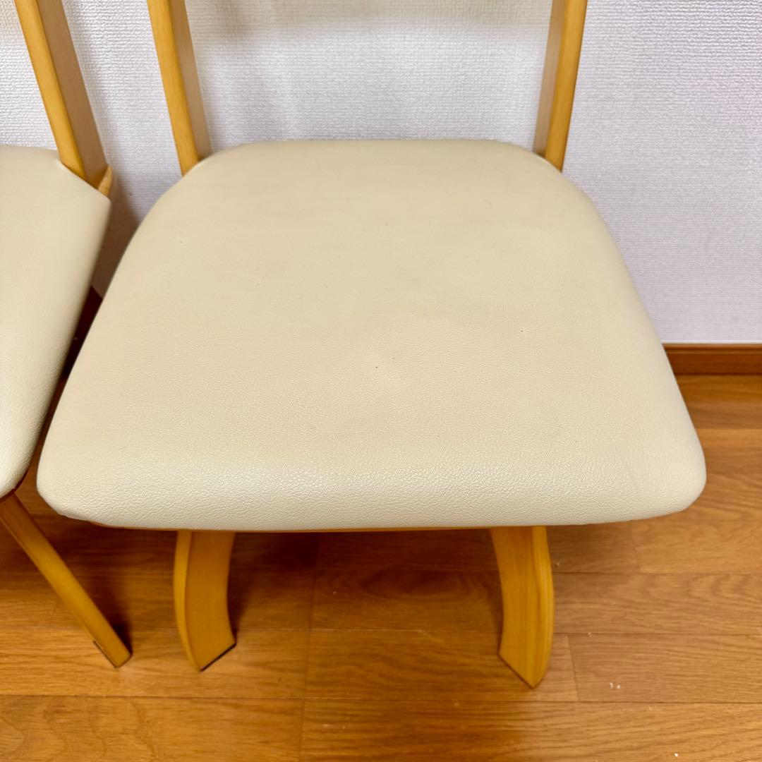 【送料込み】ニトリ 回転式ダイニングチェア 2脚