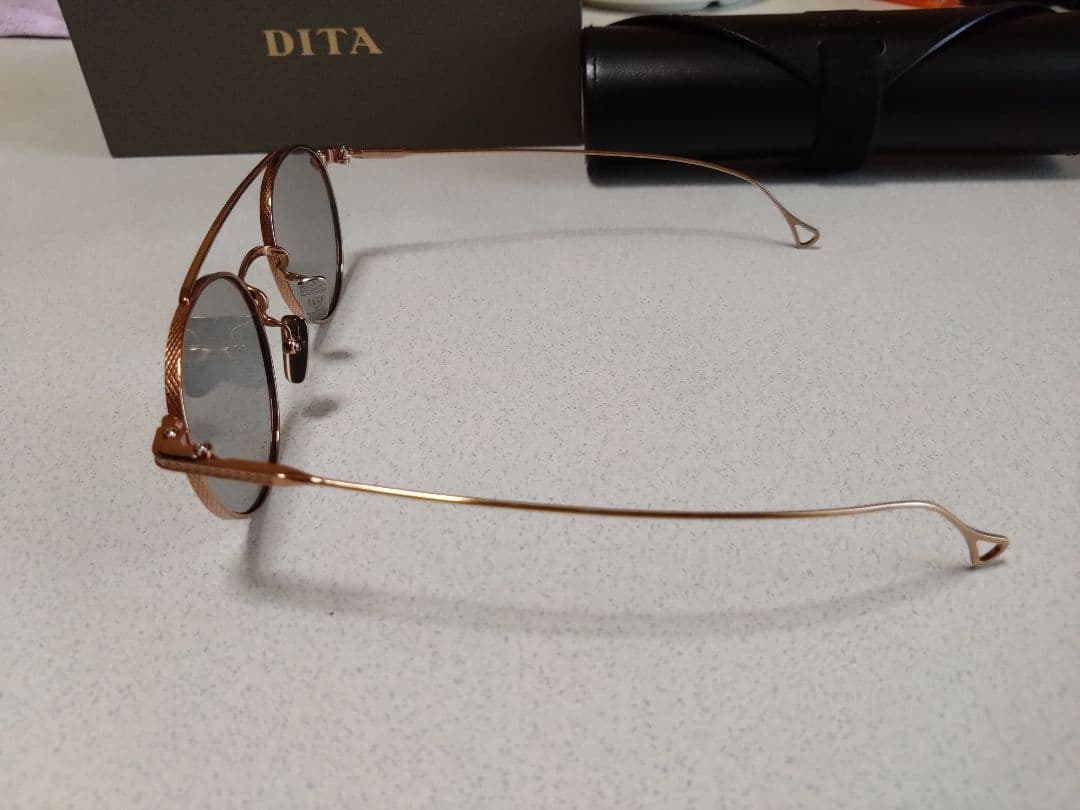 DITA ツーブリッジ　サングラス　ディータ　ダブルブリッジ　メガネ
