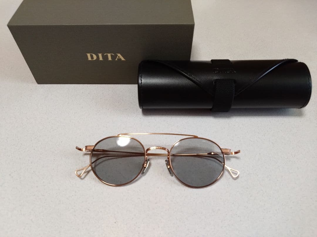 DITA ツーブリッジ　サングラス　ディータ　ダブルブリッジ　メガネ