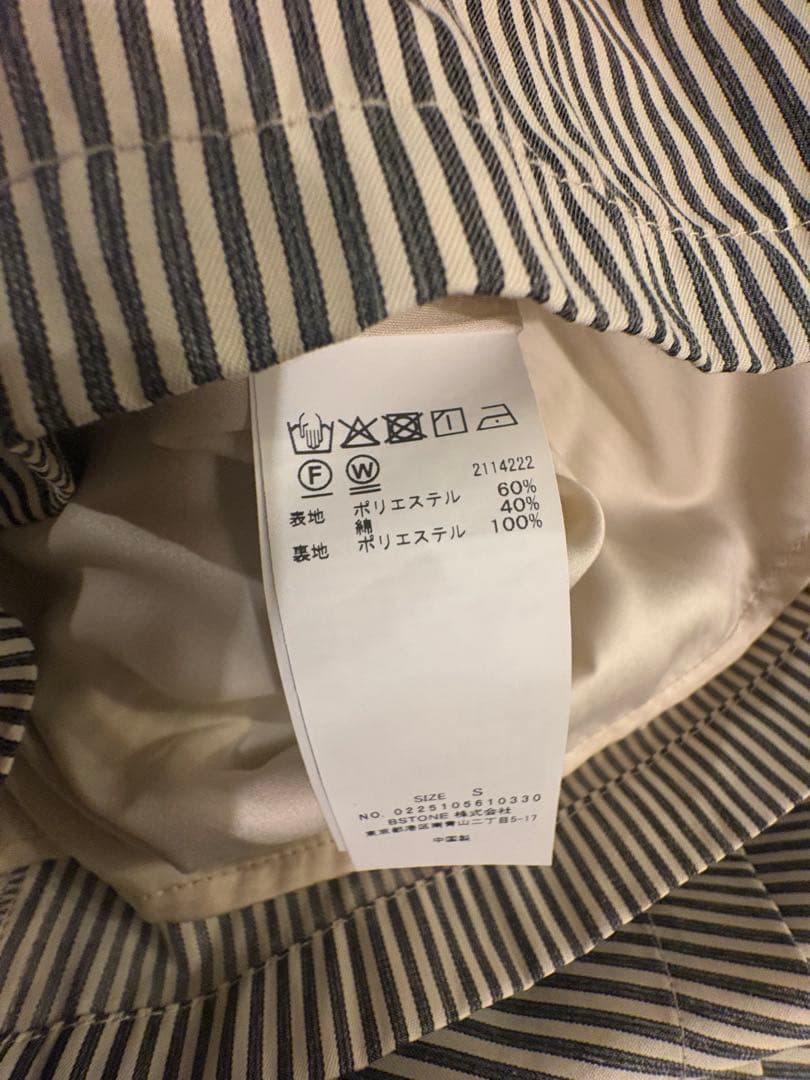 サロペット・オーバーオール・オールインワン Ameri Vintage STRIPE SHIRT ROMPERS