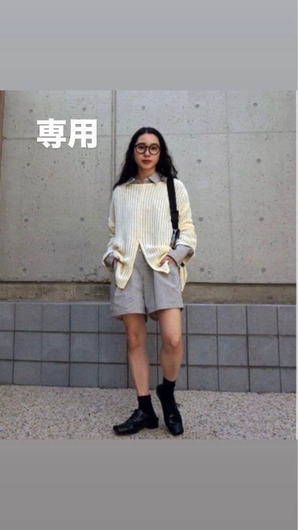 サロペット・オーバーオール・オールインワン Ameri Vintage STRIPE SHIRT ROMPERS