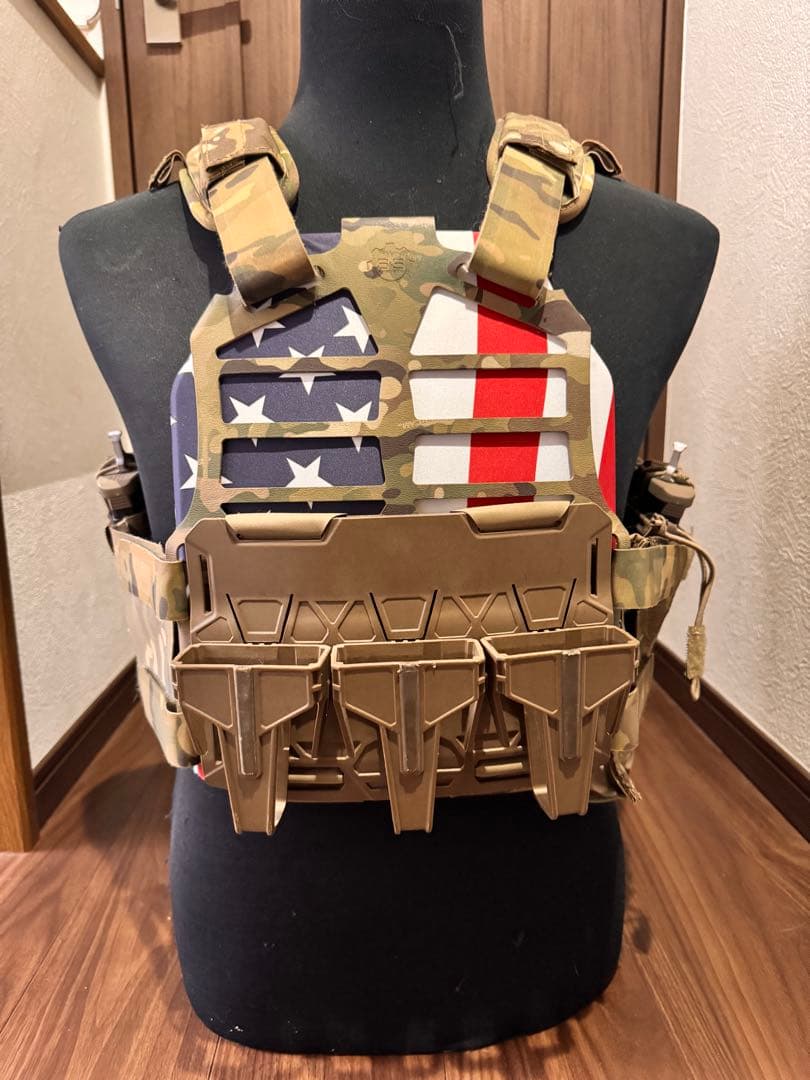 【実物】S&S PRECISION エスエスプレシジョン　プレートフレーム