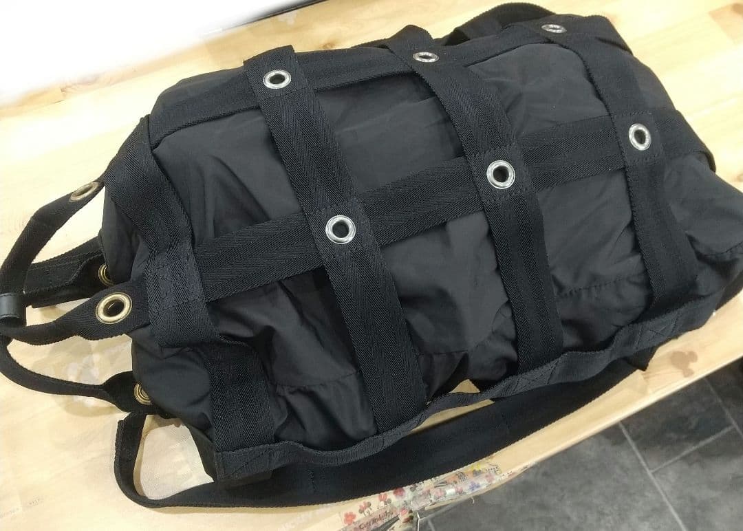 夢*︎様 良品 ダンヒル ナイロン バッグパック リュック 黒