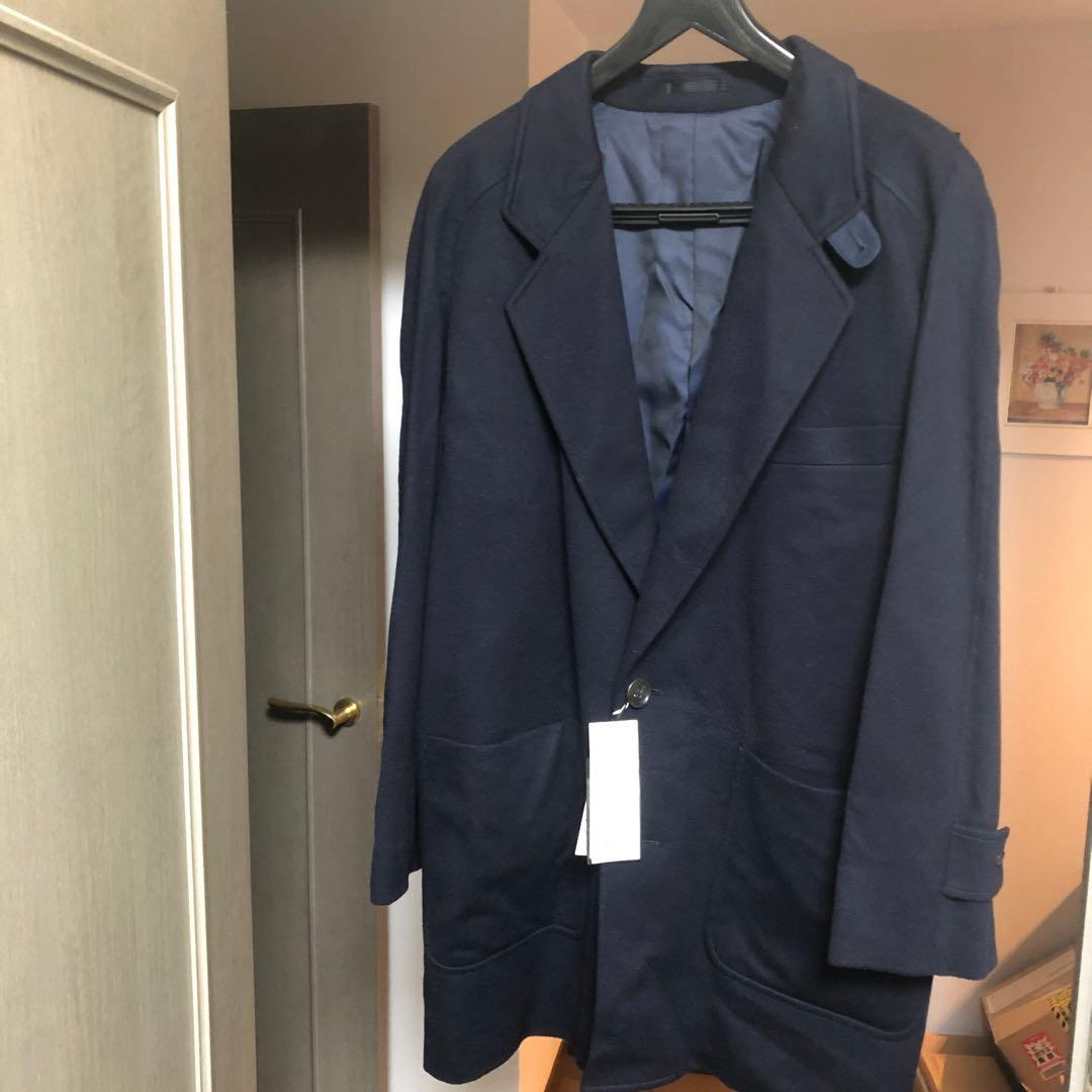 リクエスト値下未使用タグ付伊製LANVIN最高級カシミア100ジャケコート48
