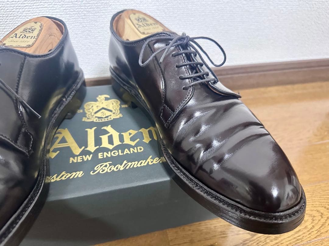 【希少】オールデン　9901 コードバン　ブラック　US7.5D