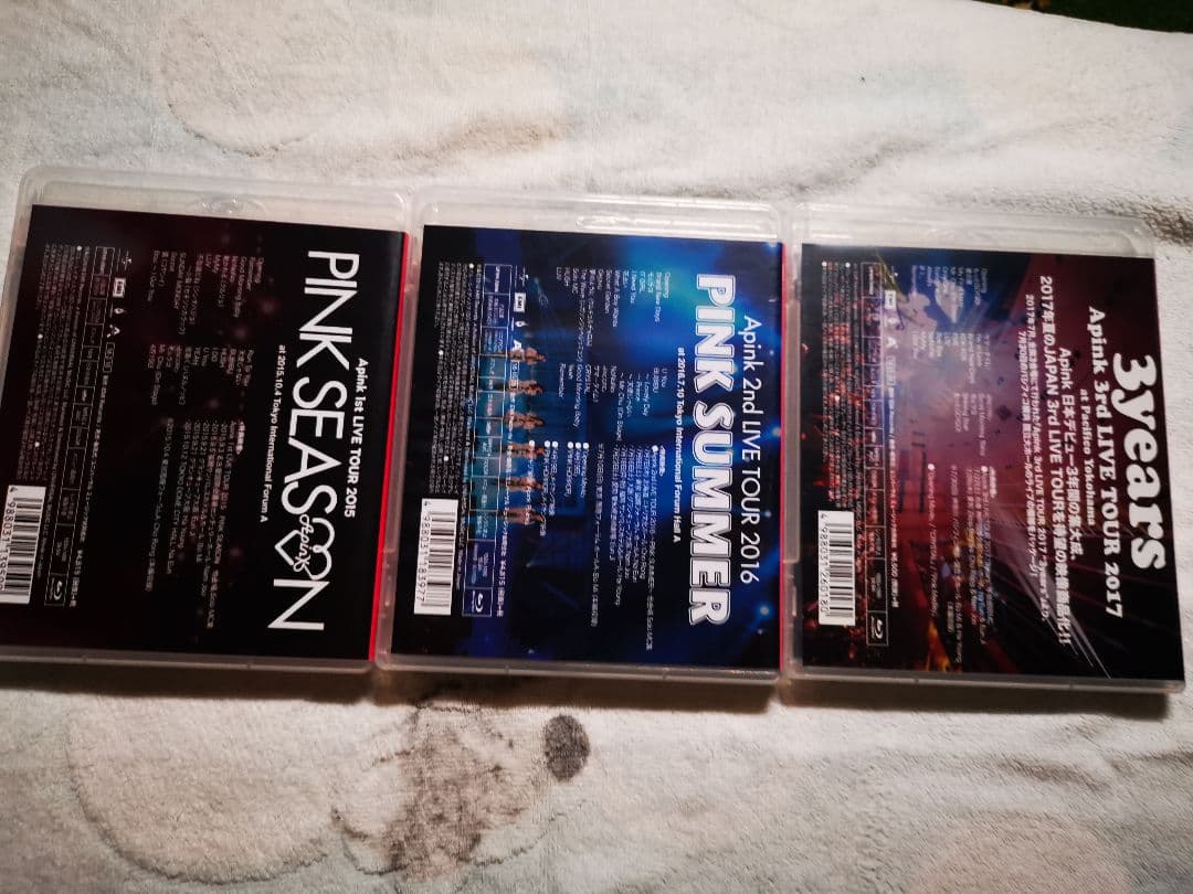 美品　Apink Blu-ray 3枚セット