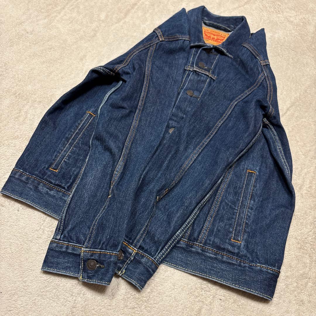 極美品✨L リーバイス 72334 デニムジャケット70506型 ポケ付き