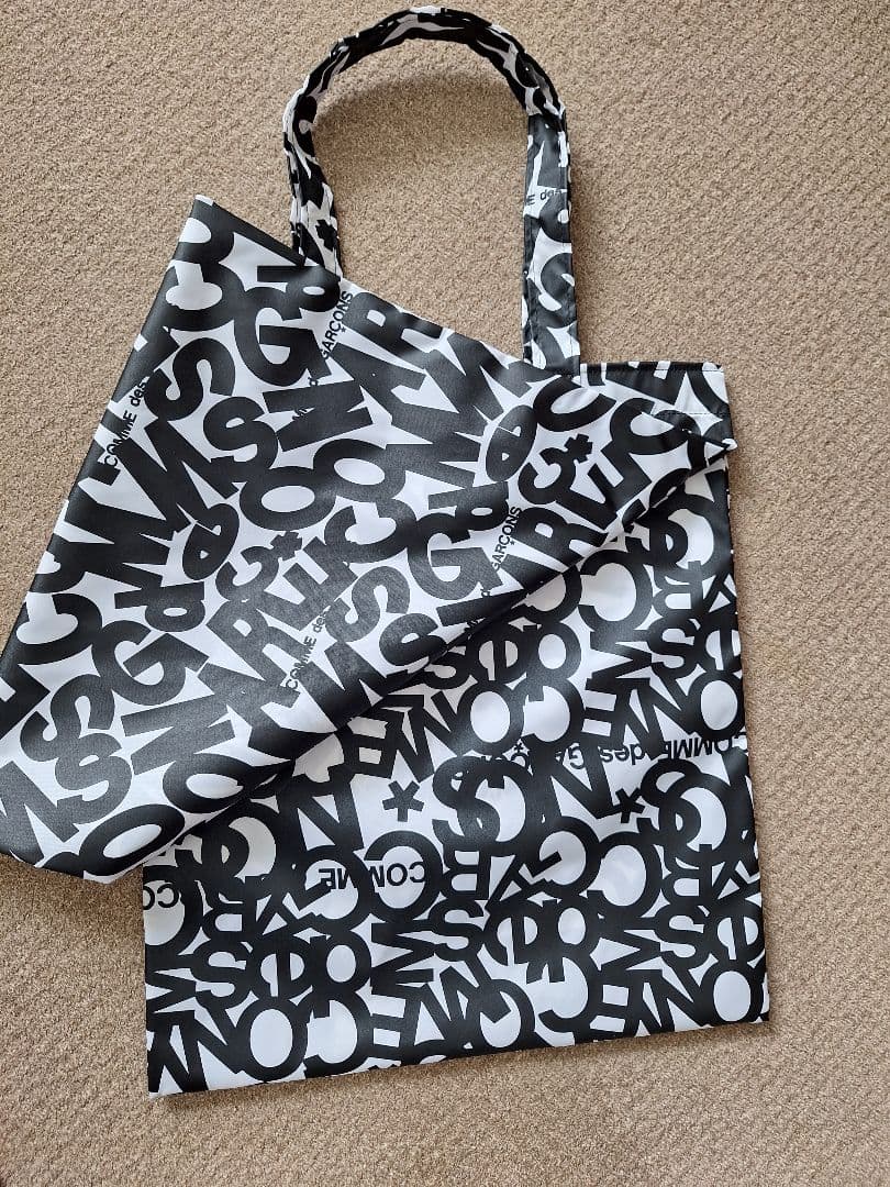 新品コム・デ・ギャルソン　ホリデードッキングトートバッグ