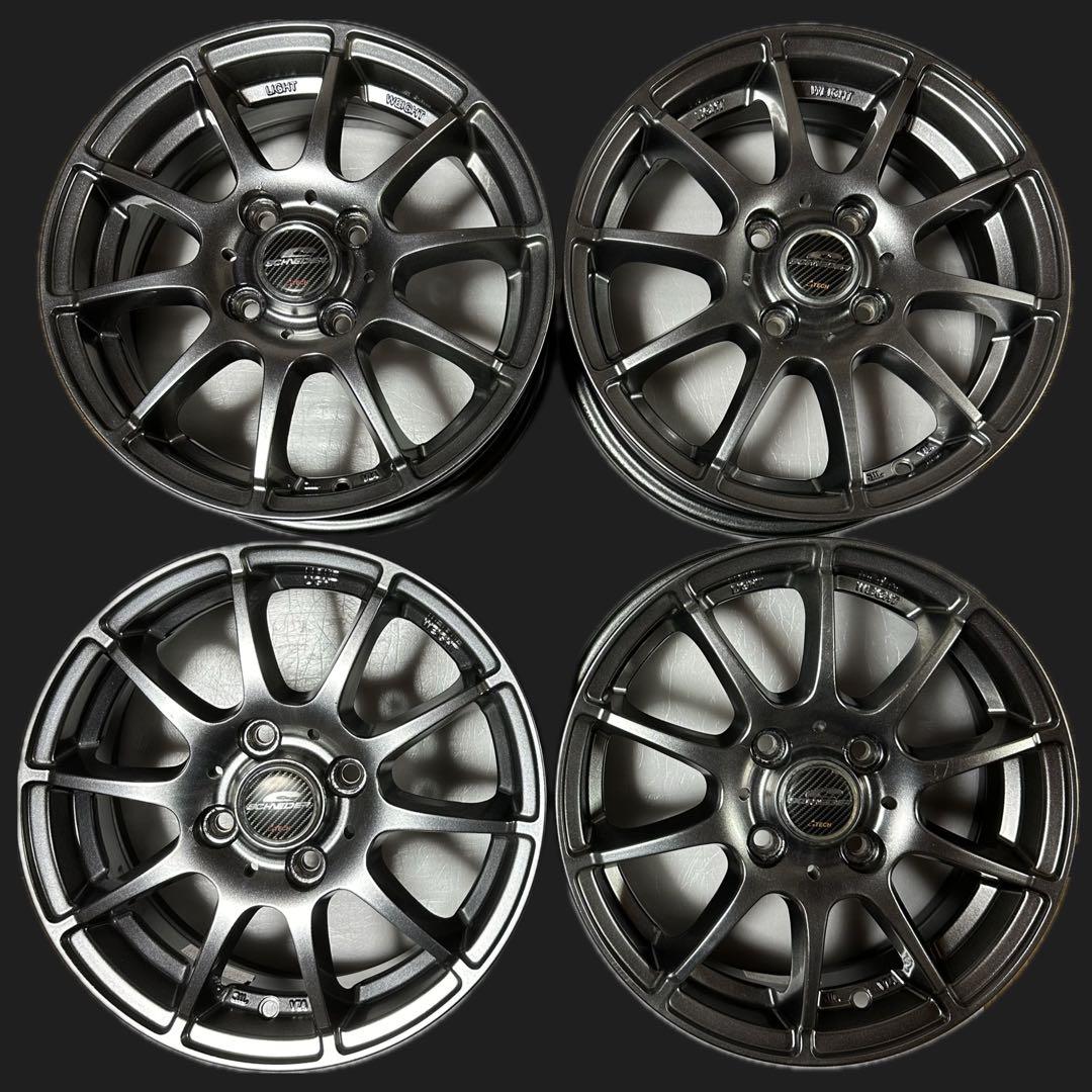 14インチ　シュナイダー　スタッグ　メタリックグレー