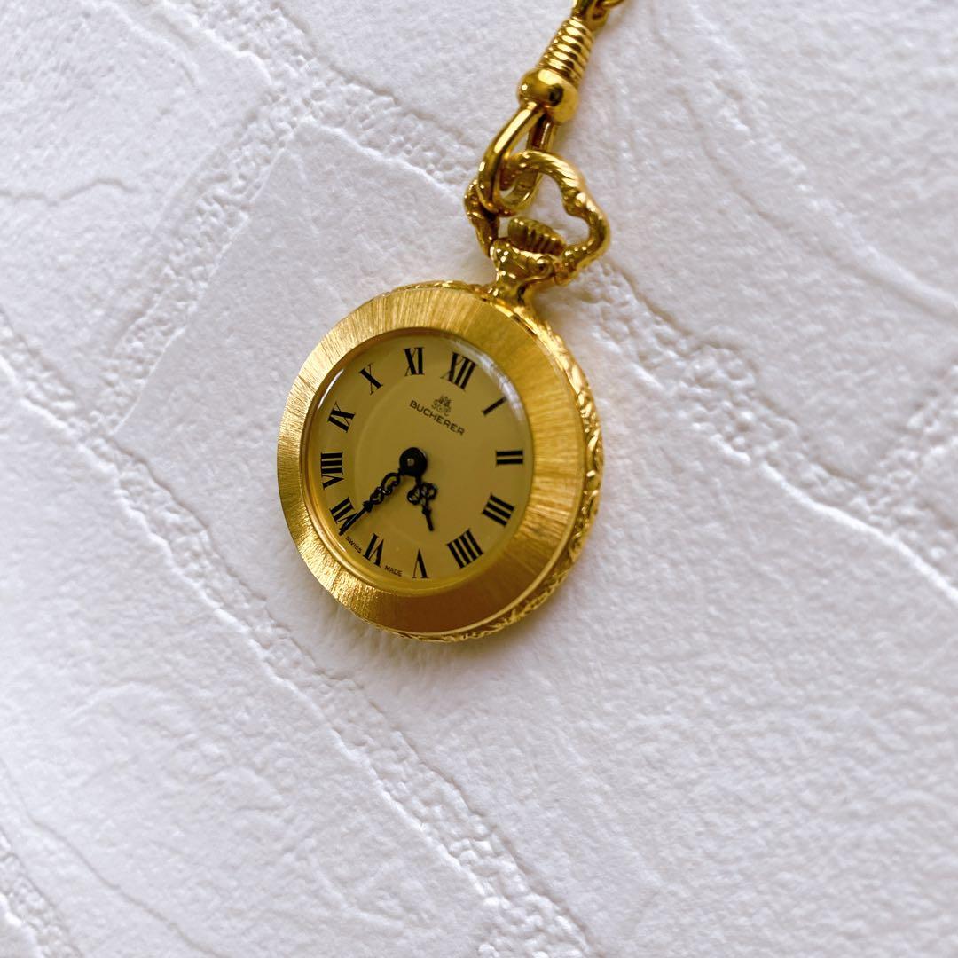 【極希少】 BUCHERER ブヘラー ペンダントウォッチ 手巻き 鑑定済