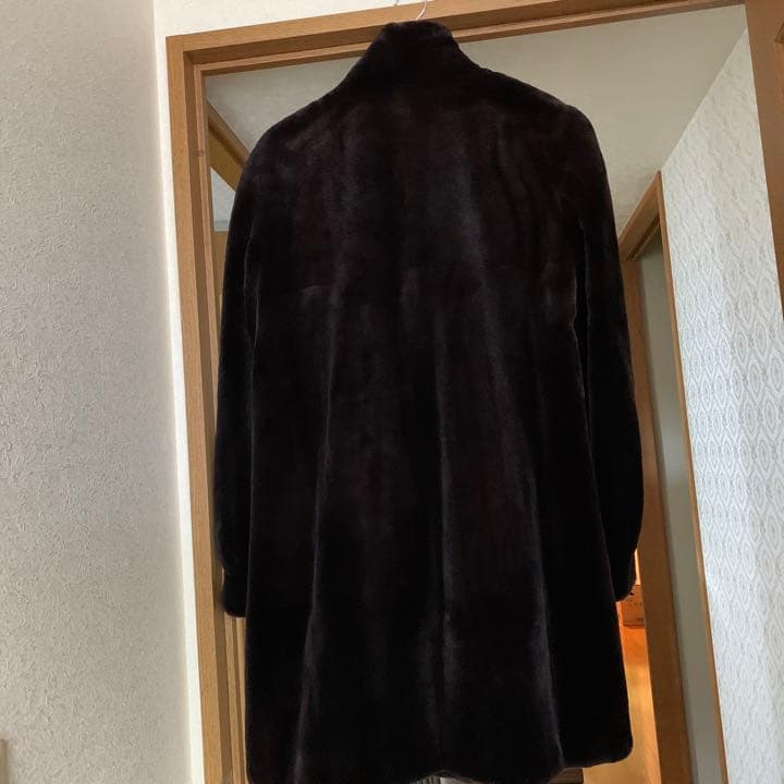 高級　シェアードミンクコート　7部丈