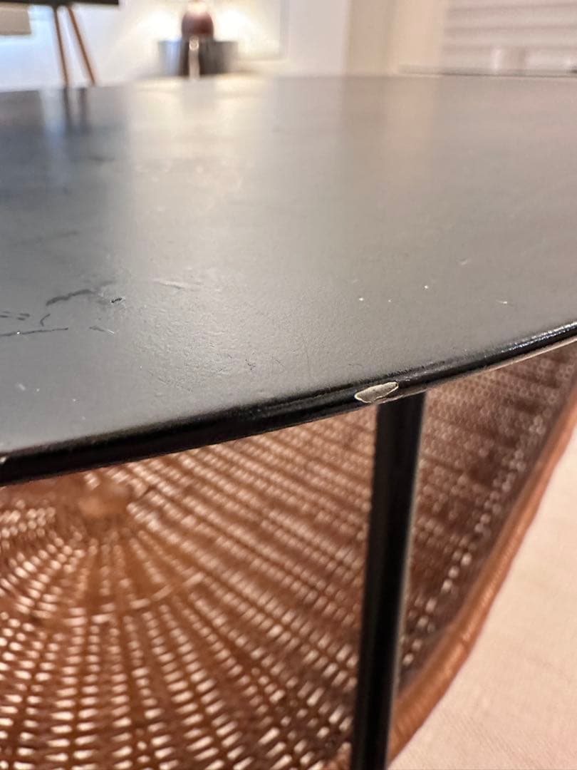 IDEE WALLABY LOW TABLE OVAL 楕円形テーブル ラタン