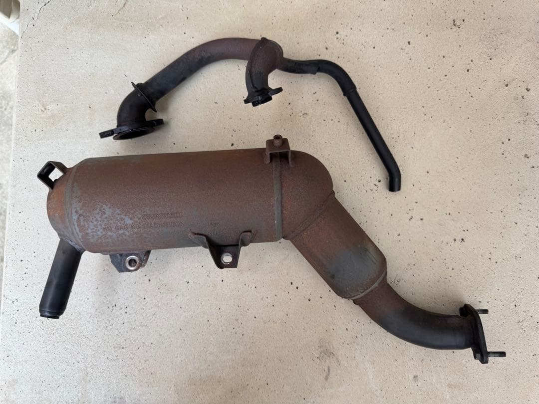 ジャイロキャノピーTA02 規制後純正マフラー&エキパイ