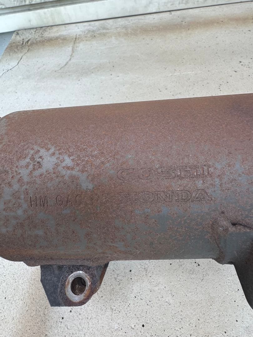 ジャイロキャノピーTA02 規制後純正マフラー&エキパイ