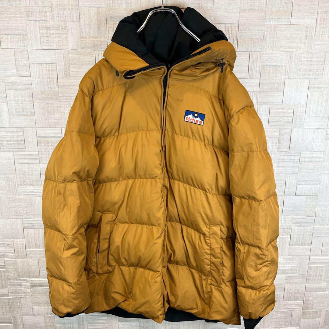 Picture リバーシブル ジャケット マスタード ウェア