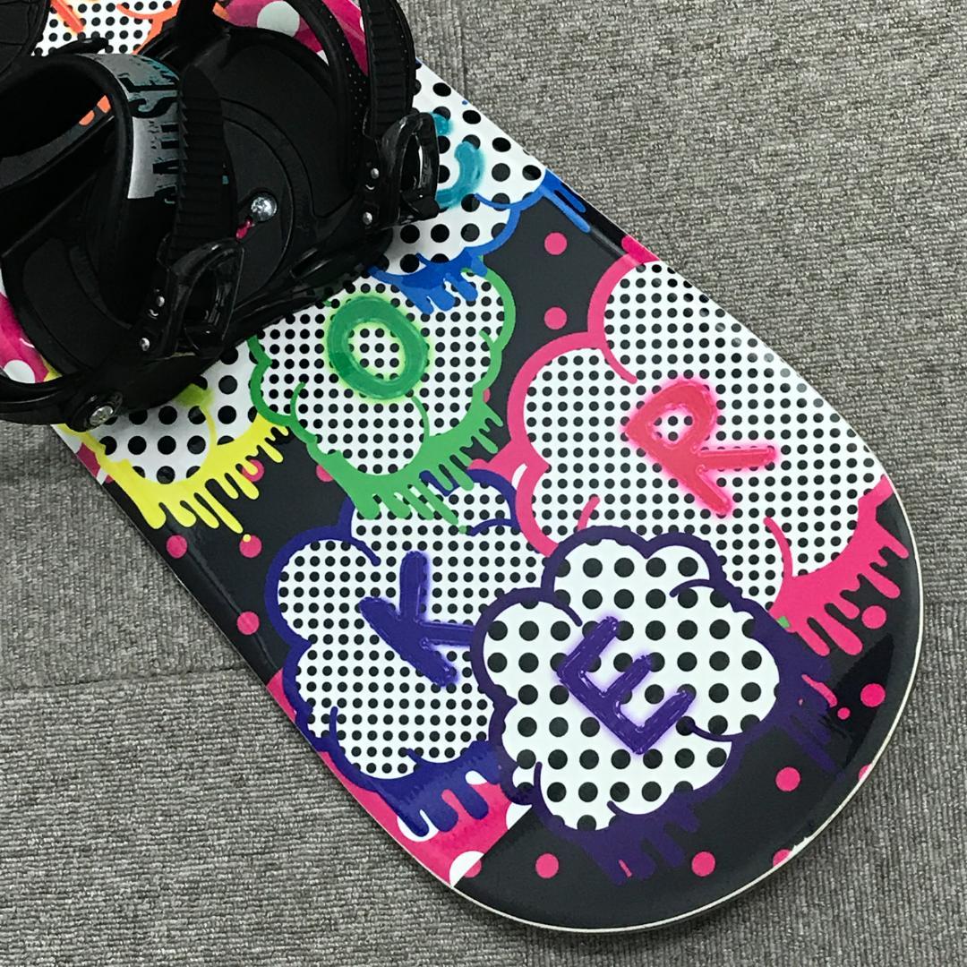 2点セット■極美品■2回使用■子供用■WAX済■IGNIO ボード ビンディング