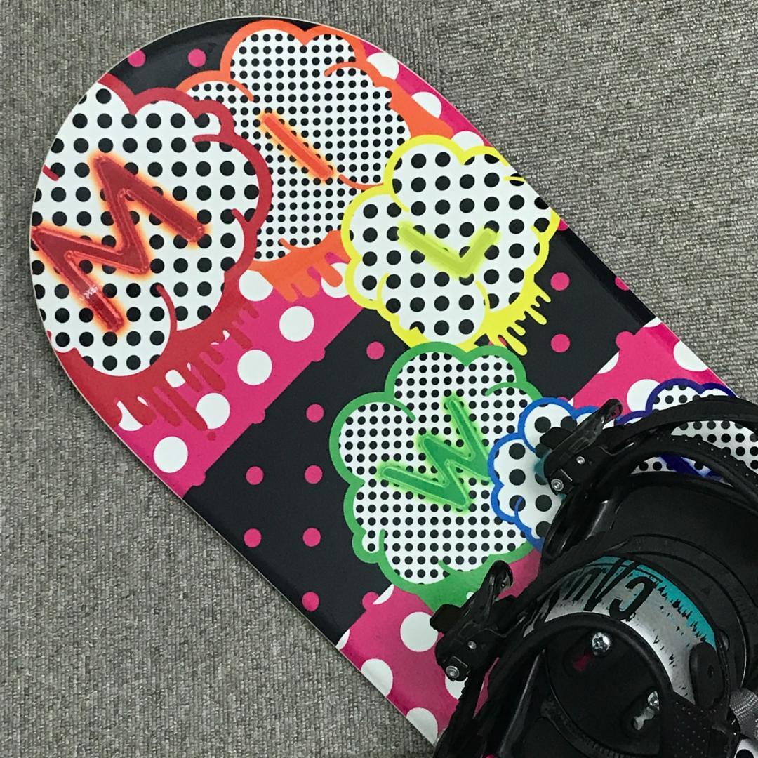 2点セット■極美品■2回使用■子供用■WAX済■IGNIO ボード ビンディング