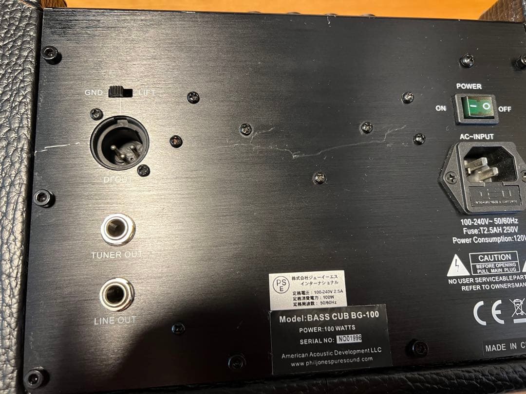 【超美品】PJB ベース用アンプ「BASS CUB BG-100」