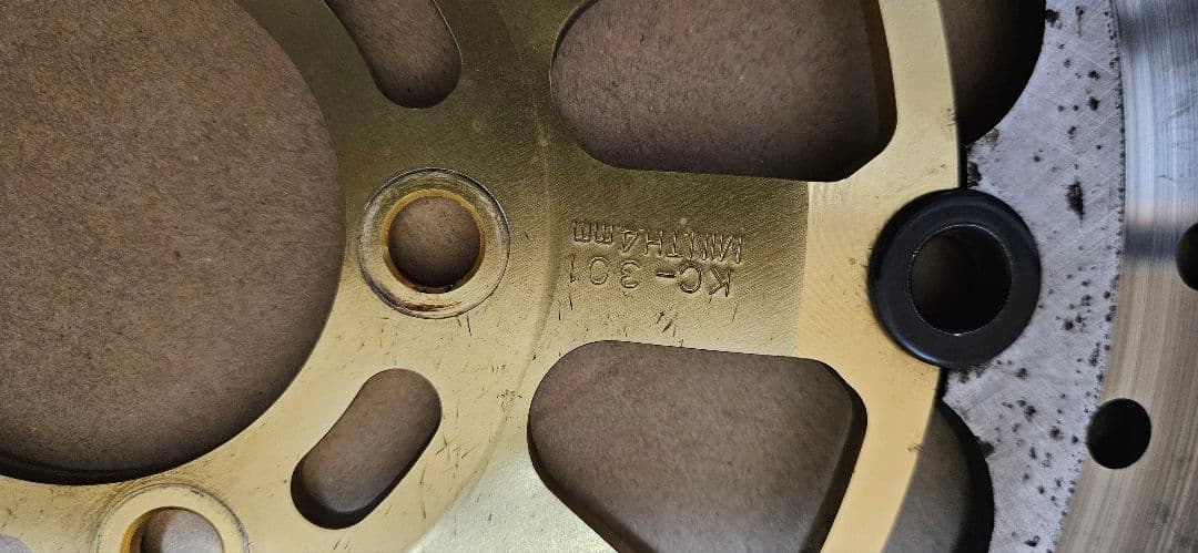 カワサキ用 SUNSTAR カスタム ブレーキディスク KC-301H〚訳あり〛